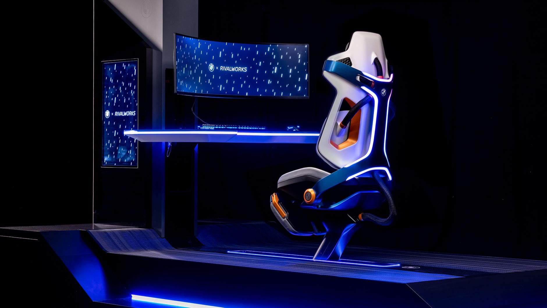 Игровое кресло бмв